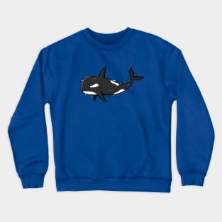 cute whale Crewneck Sweatshirt